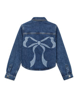 Blå - Medium Blue Denim - Vero Moda Girl - Denim Jakke - 10330802