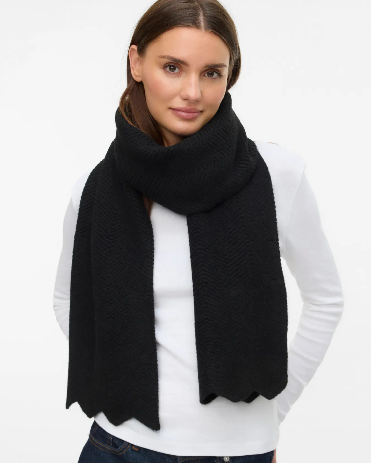 Sort - Black - Vero Moda - Halstørklæde - 10332300