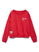 Rød - Ribbon Red/Michigans - Vero Moda - Sweatshirt - 10332448