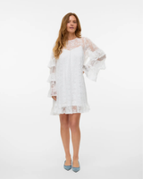 Hvid - cloud dancer - Vero Moda - Kjole - 10336993