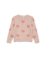 Vero Moda Birch misty rose Striktrøjemed kirsebær  - 10337561