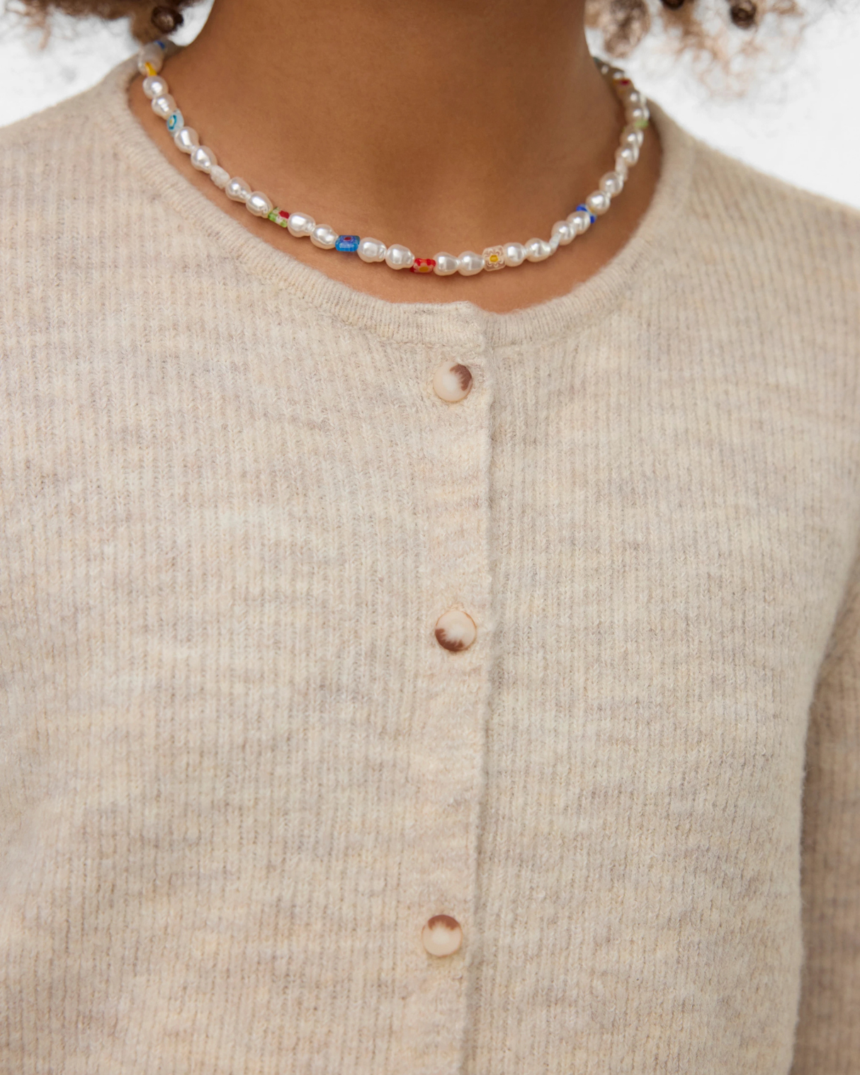 Sand - Birch/W. Melange - Vero Moda - Cardigan - 10340716