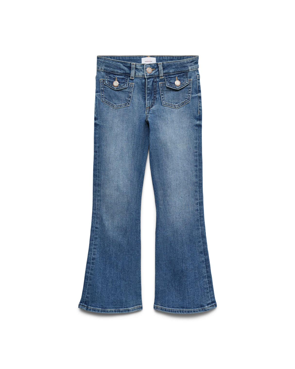 Blå - Medium Blue Denim - Vero Moda  - Jeans - 10346298