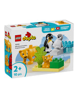 LEGO 10442 Vilde dyrefamilier: pingviner og løver - Duplo