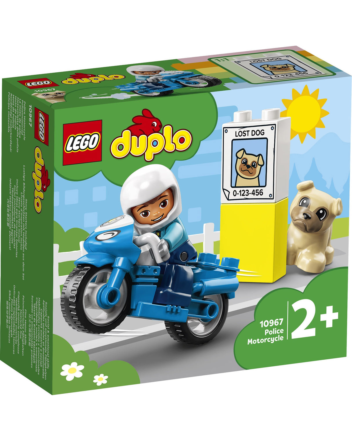 LEGO 10967 Police Motorcycle - Duplo