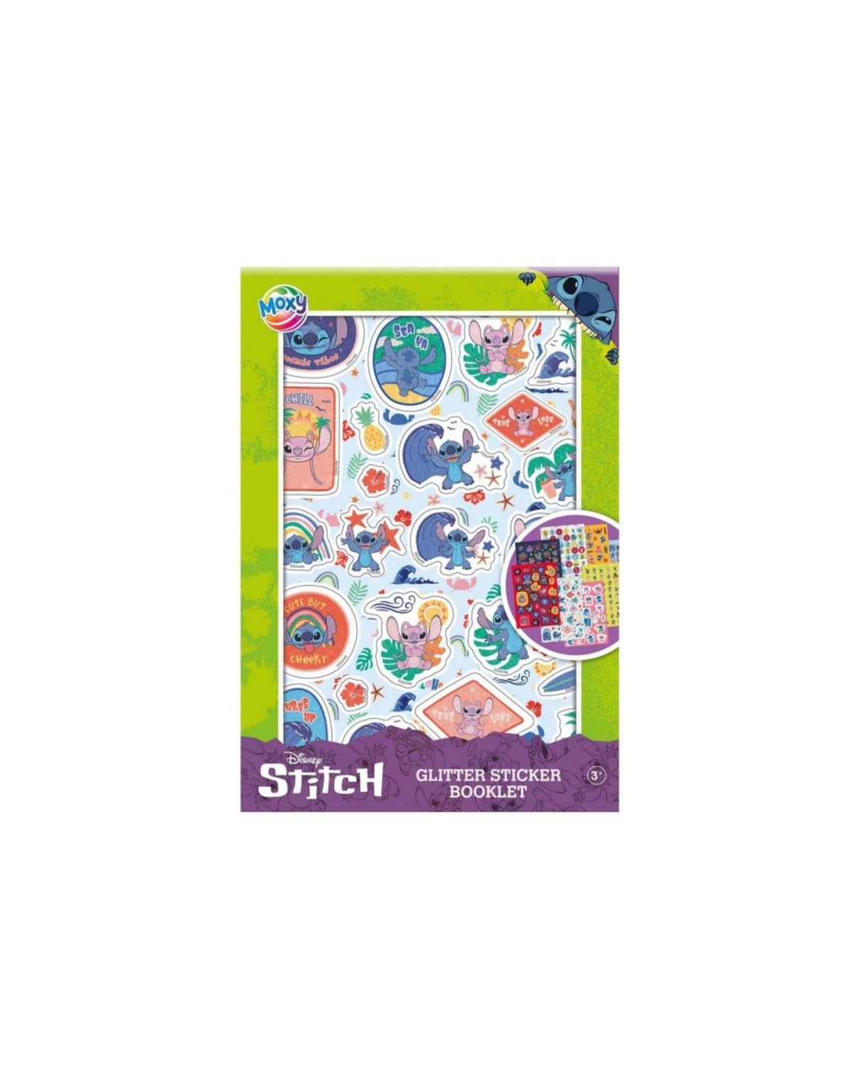 DISNEY STITCH Glitter Sticker Book A5