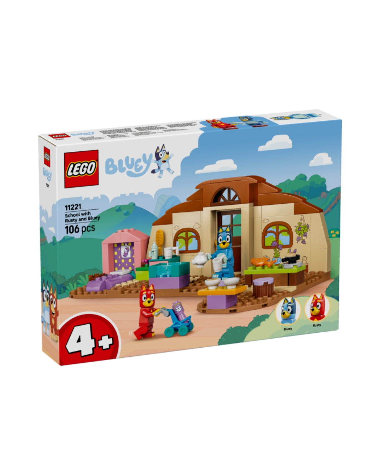 LEGO 11221 Skole med Rusty og Bluey - LEGO Bluey 11221