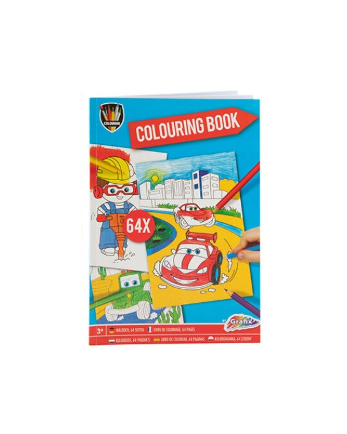 Coloring book A4 64 pages