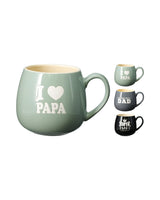 Krus i stentøj 440 ml - Papa / DAD