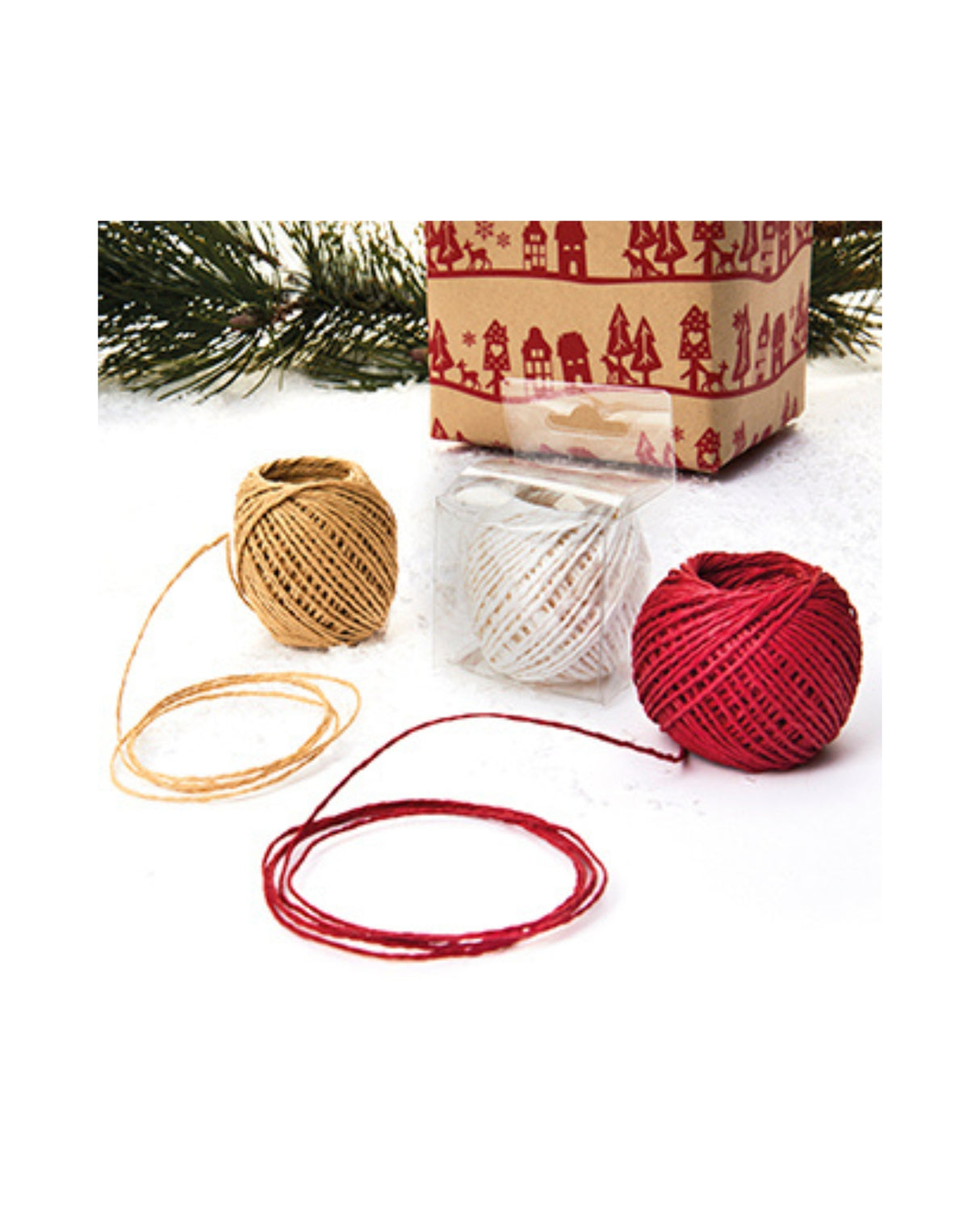 Gavebånd / sejlgarn 1mm x 30 meter 1 rulle