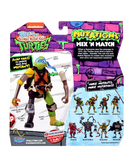 Turtles Tales Of Mutations Basic Figures - Leonardo