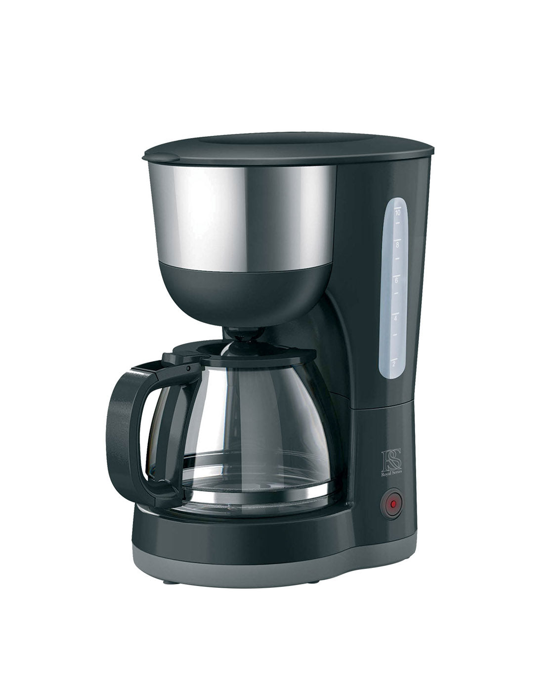 Kaffemaskine Sort/Stål 1,25 l - Royal Series