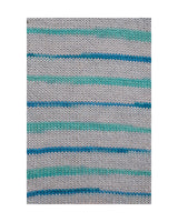 Just Sock Wool 50g - Fv.2 Lysegrå/Petroleum/Tyrkis  - Fra Mayflower