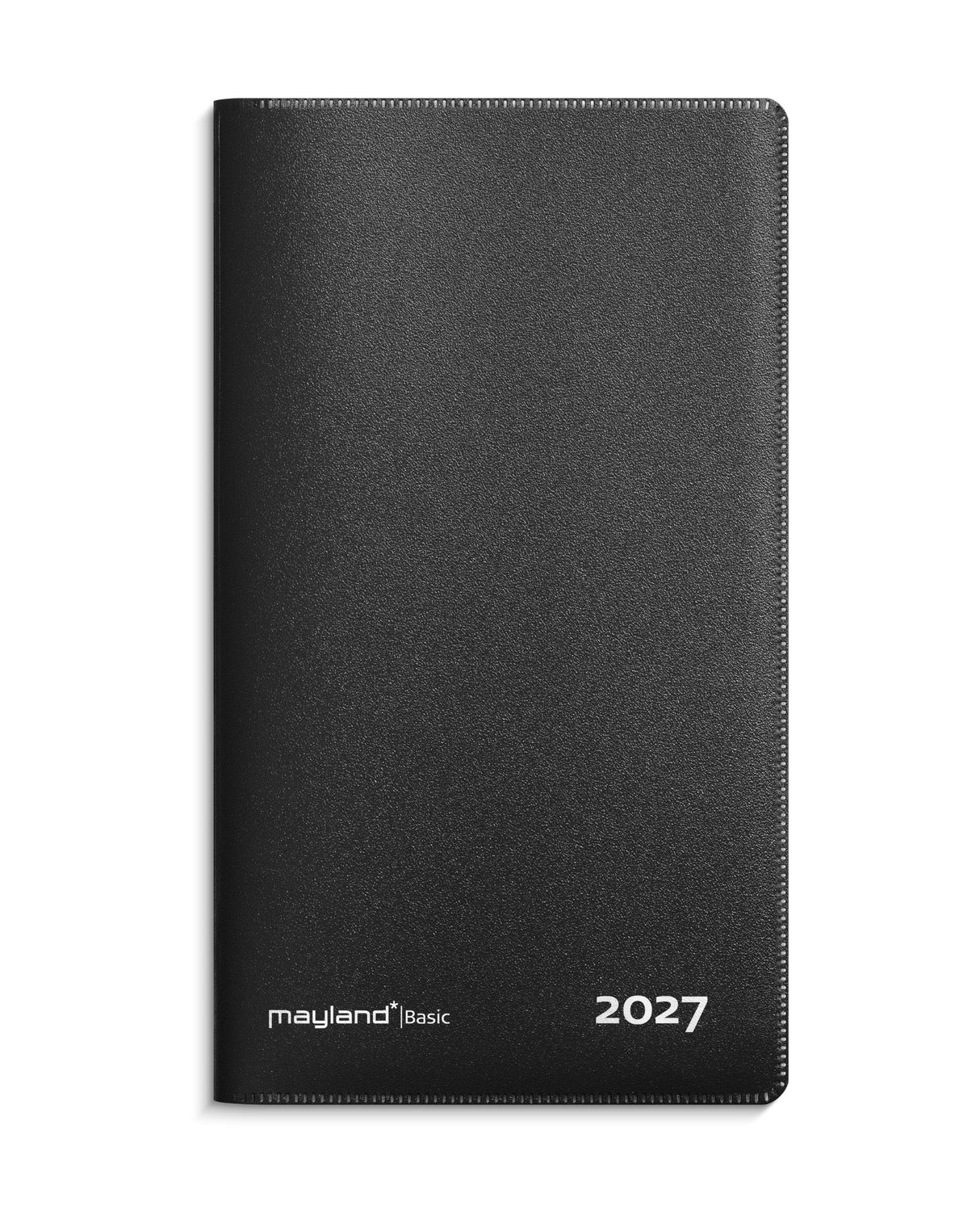 Basis Månedskalender Sort Pp-Plast 2027