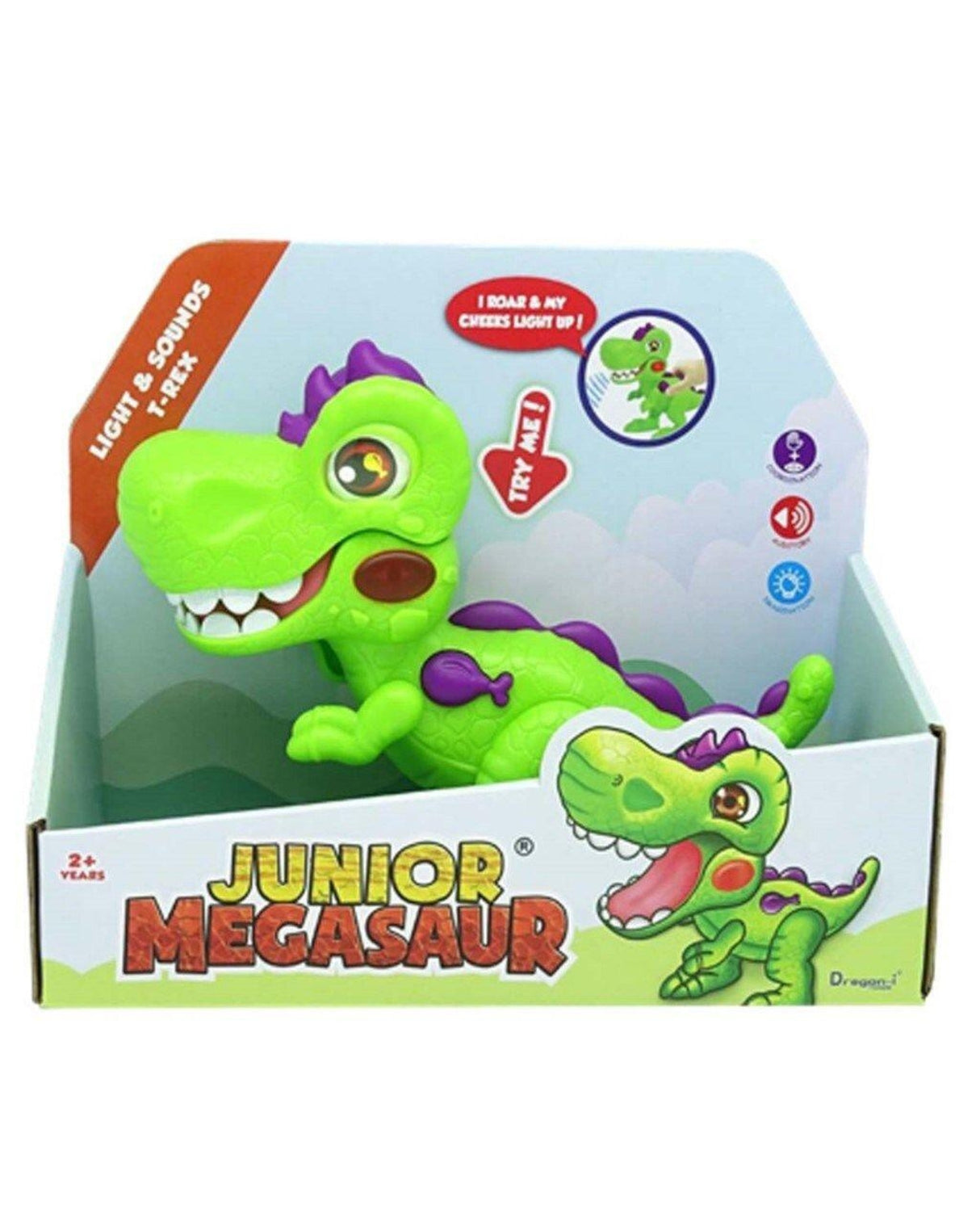 Mighty Megasaur Junior Chomping Dinos 1 stk