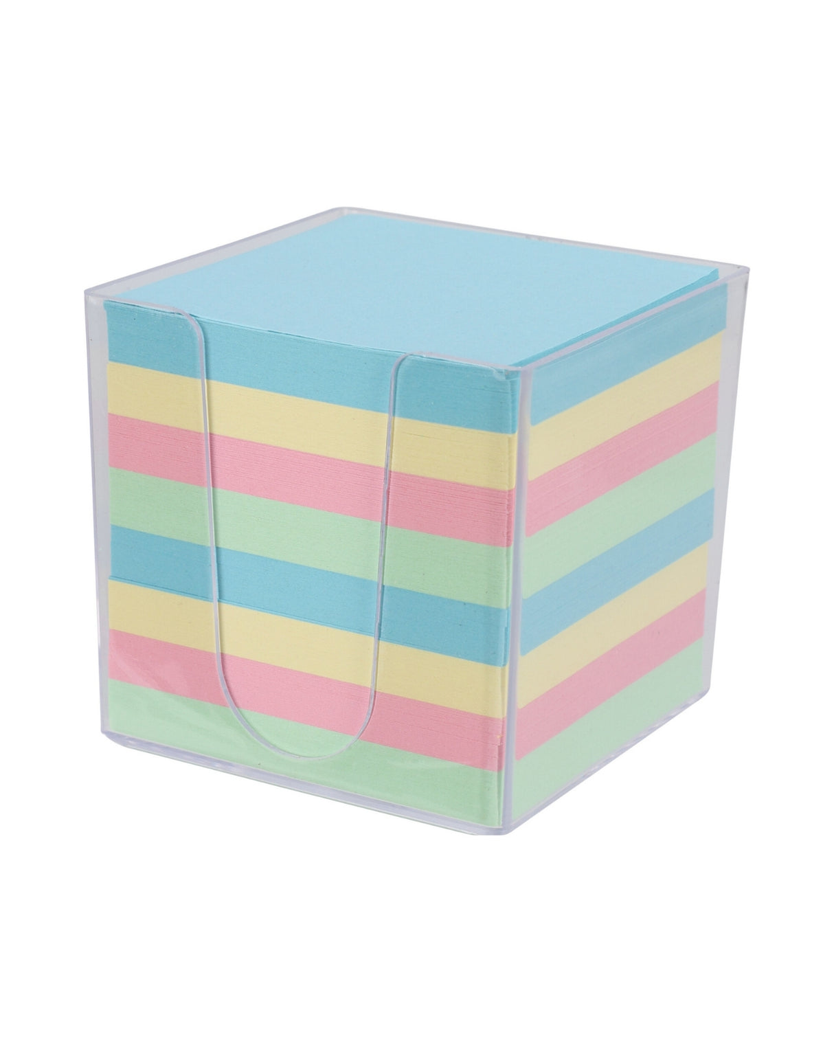 Notisblok i PP-holder – 800 Ark - Regnbue