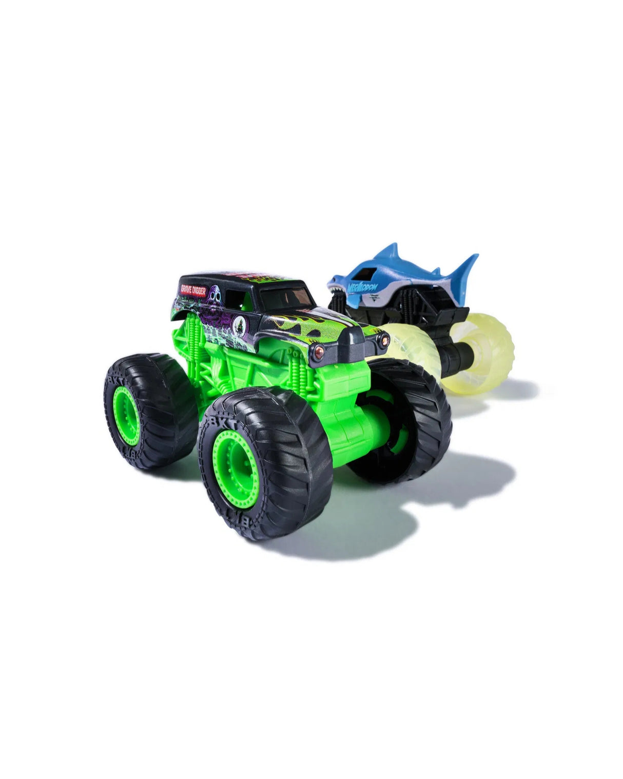 Monster Jam 1:43 Glowing Light 2 Pack