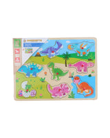 Knoppuslespil med 9 brikker