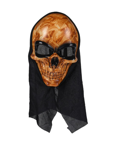 Maske kranie med stof