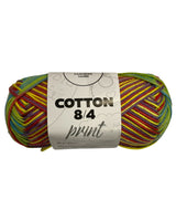 Bomuld garn Farmers Yarn print 8/4 50 g. fv. 01