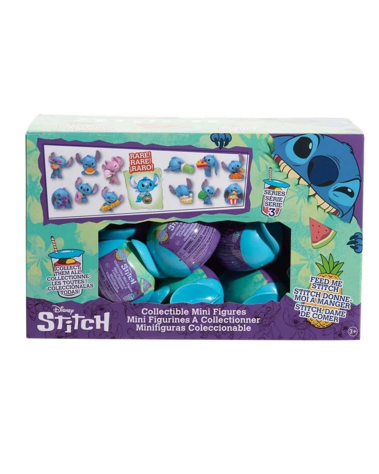 Disney Stitch Blind Capsule Food Figures 5cm 1stk