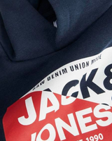 Blå - Navy Blazer - Jack & Jones -  Sweatshirt - med hætte - 12259831