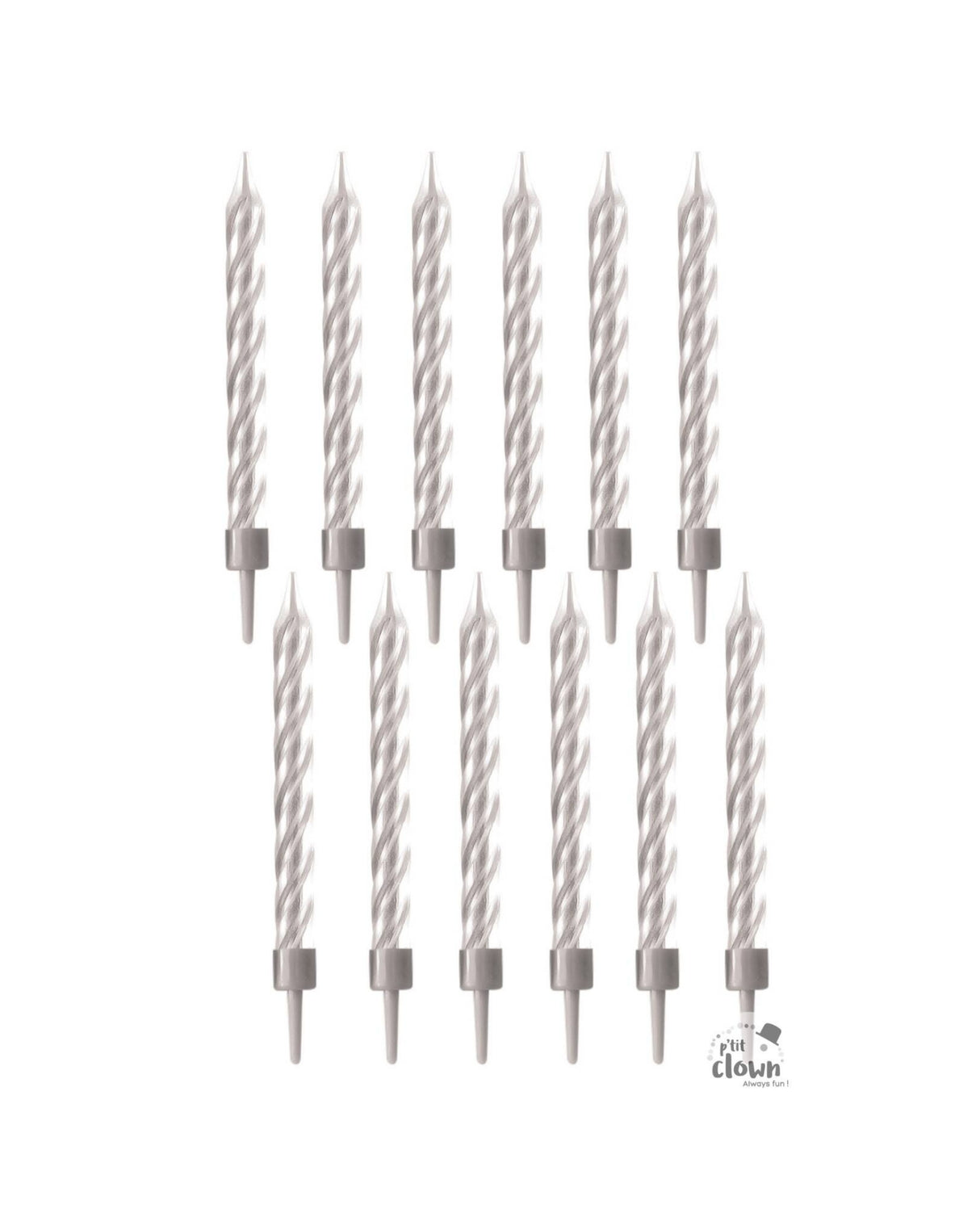 Witch wig - Black and gray