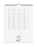 Familie kalender Black and White 5 kol. 2027
