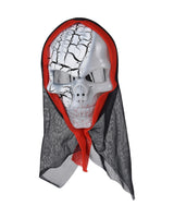 Maske kranie med stof