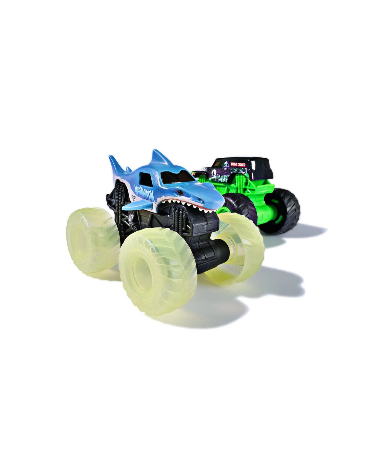 Monster Jam 1:43 Glowing Light 2 Pack