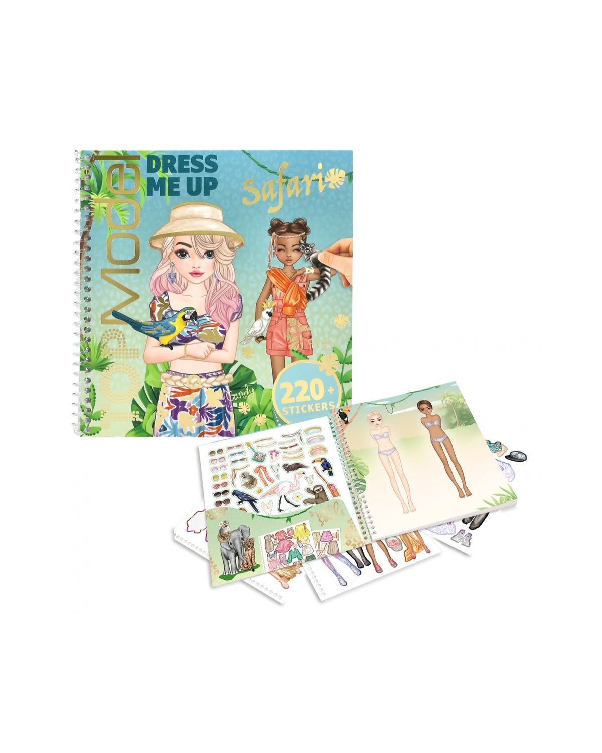 Create your Zoo Activity Book with stickers