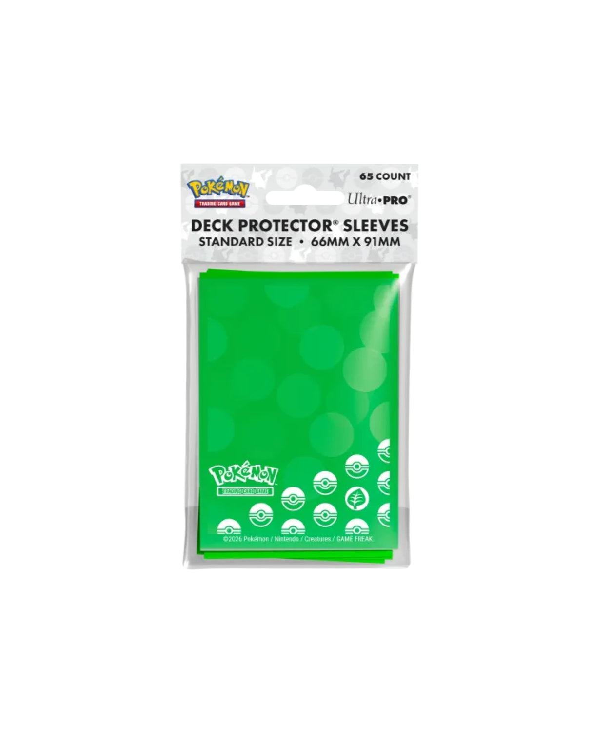 Deck Pro Poke Energy Grass Sleeves