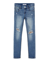 Blå - Medium blue denim - Name it  - jeans - 13185448