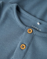 Blå - Spring Lake - Name it -  T-shirt - Rib - 13203743