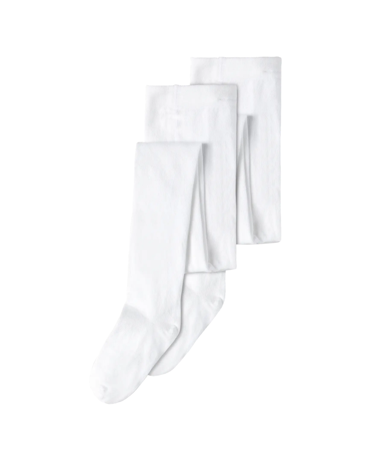 Hvid - Bright White - Name it - strømpebukser - 2 pak - 13205895