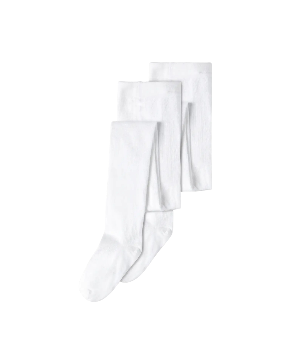 Hvid - Bright White - Name it - strømpebukser - 2 pak - 13205895