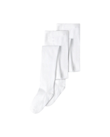 Hvid - Bright White - Name it - strømpebukser - 2 pak - 13205895