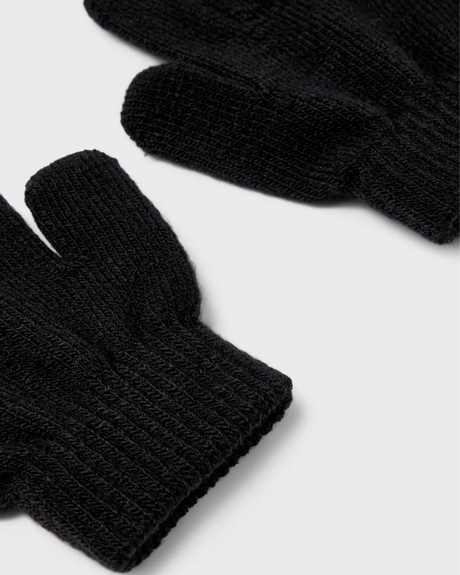 Sort - Black - name it  - 3 pak handsker - 13208864