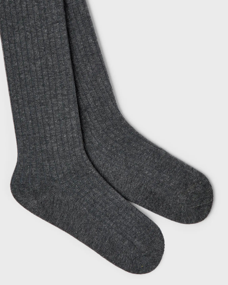 Mørkegrå - Dark Grey Melange - Name it - Strømpebukser - 2-pak - 13211732