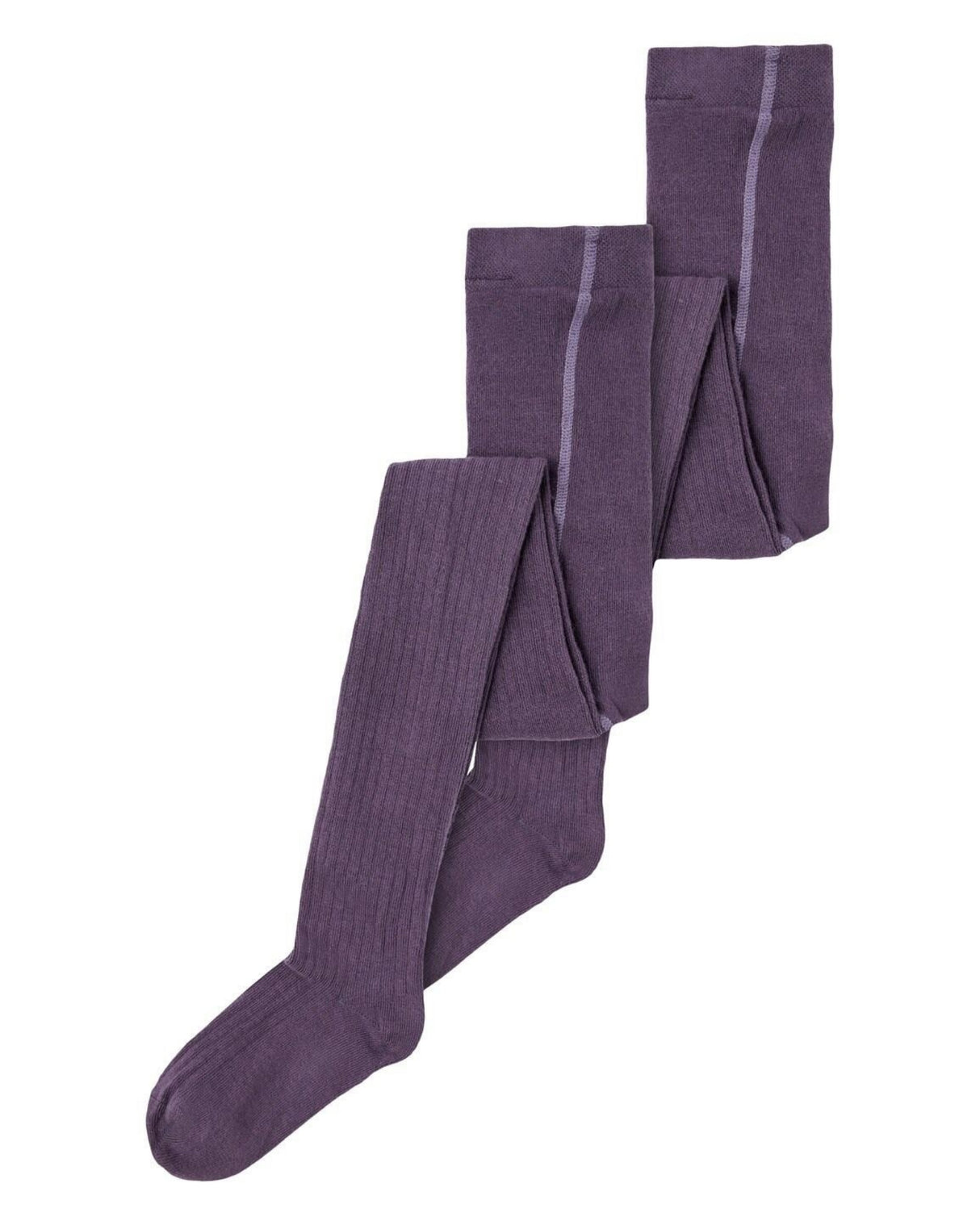 Lilla - Vintage violet - Name it - 2 pak - strømpebukser - rib - 13211732