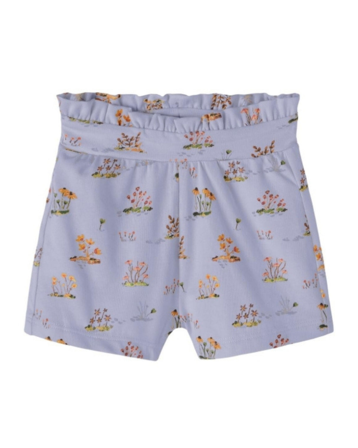 Lilla cosmic sky Name it shorts med blomster - 13215198