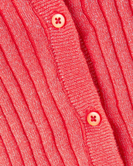 Hibiscus rød Name it strik cardigan - 13217755