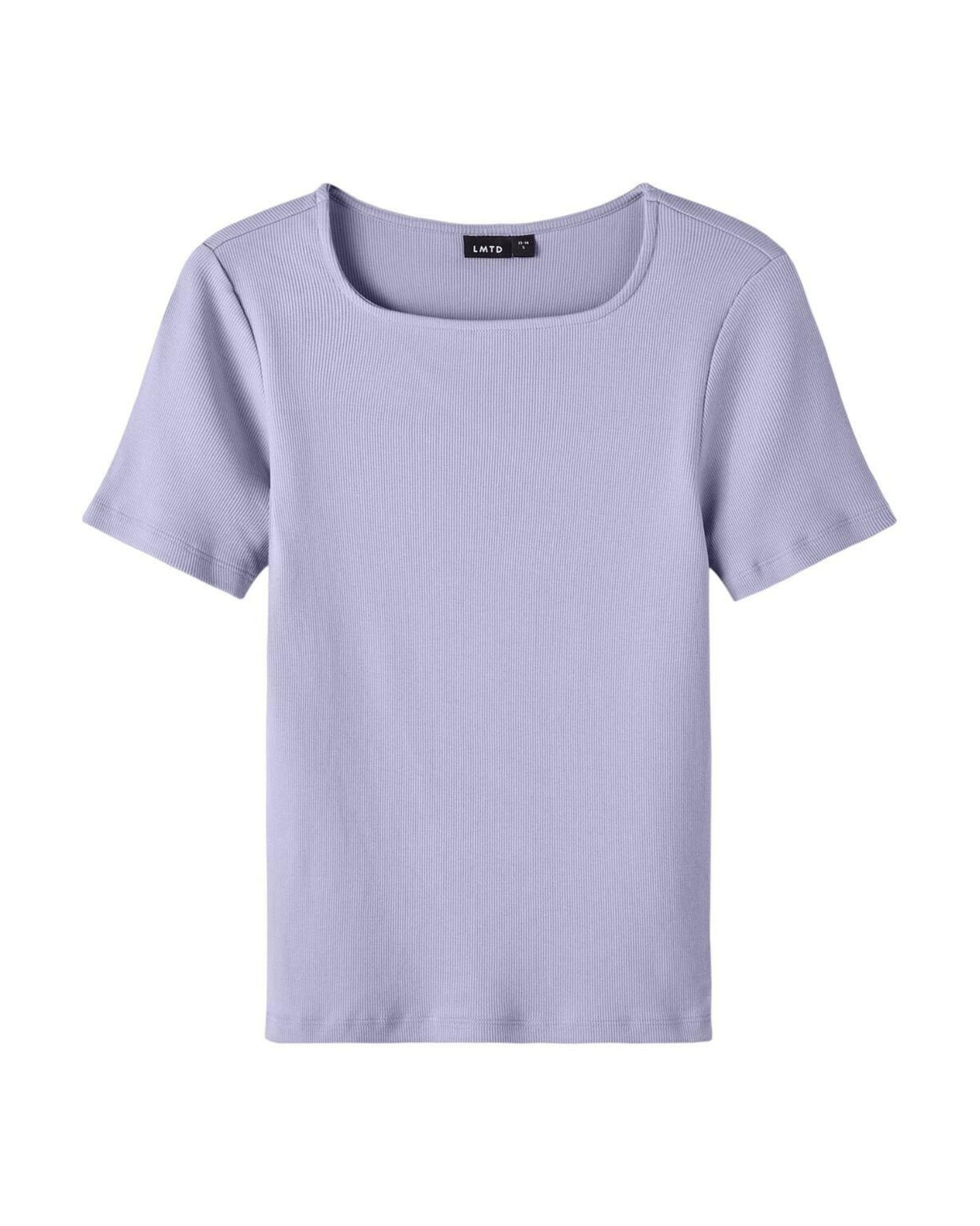 Lavendel purple heather LMTD rib t-shirt - 13218205