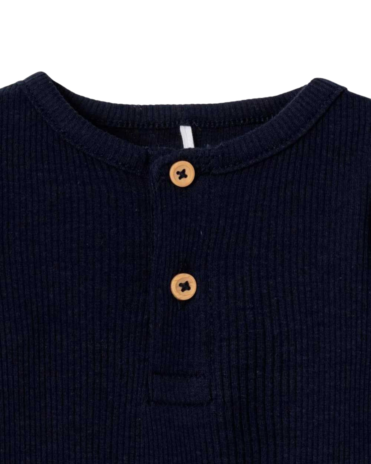 Navy - Dark Sapphire - Name it - Bodystocking - korteærmer - Rib - 13218874