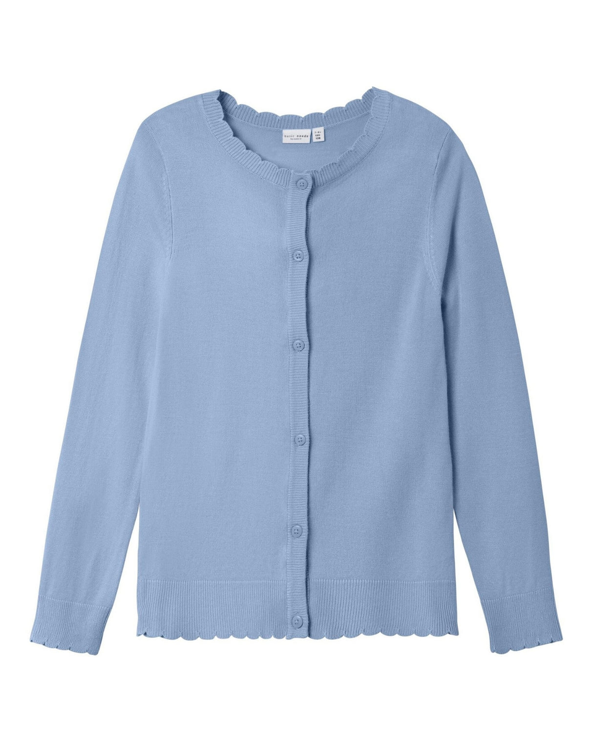 Lyseblå - Chambray Blue - Name it - Cardigan - 13220123