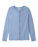 Lyseblå - Chambray Blue - Name it - Cardigan - 13220123