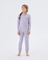 Pink - Pink Lavender - Name it - Pajama set - Rib - Butterflies - 13232976