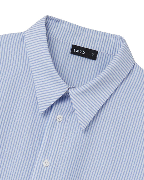 Blå stribet - Skyway - Name it LMTD - skjorte - med knapper - 13221758