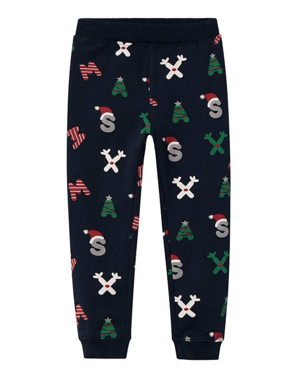Navy - Dark Sapphire - Name it - sweat - bukser - jule motiver - 13222206