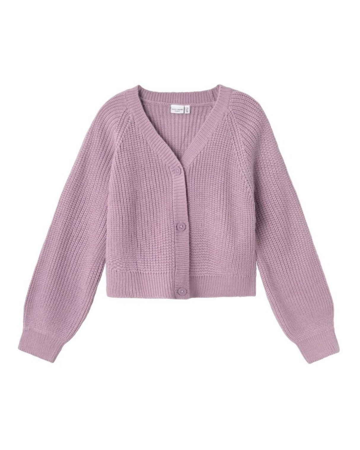 Lilla - Lavender Mist - Name it - strik cardigan - 13223203
